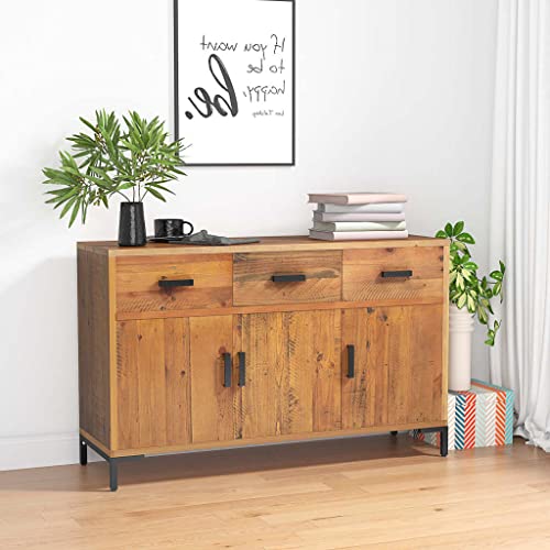 Sideboard Braun kommoden gartenschrank for Innenraum Büro 110x35x70 cm Massivholz Kiefer Sideboard Braun kommoden gartenschrank for Innenraum Büro 110x35x70 cm Massivholz Kiefer von KTHLBRH