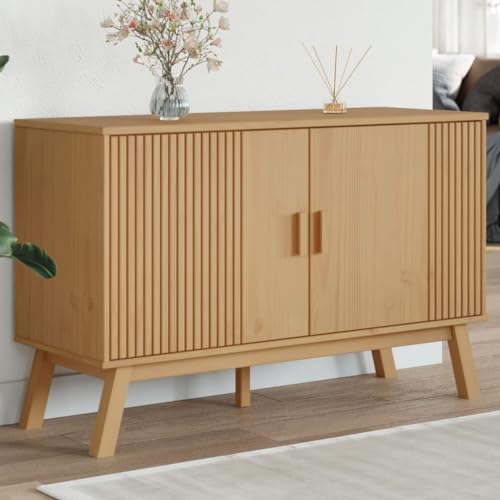 Sideboard Olden Braun sideboards gartenschrank for Büro Wohnzimmer 114x43x73,5 cm Massivholz Kiefer Sideboard Olden Braun sideboards gartenschrank for Büro Wohnzimmer 114x43x73,5 cm Massivholz Kiefer von KTHLBRH