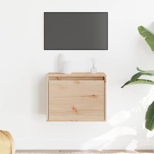 Wandschrank Schweberegal Hängeregal für Wohnzimmer Schlafzimmer 45x30x35 cm Massivholz Kiefer Wandschrank Schweberegal Hängeregal für Wohnzimmer Schlafzimmer 45x30x35 cm Massivholz Kiefer von KTHLBRH