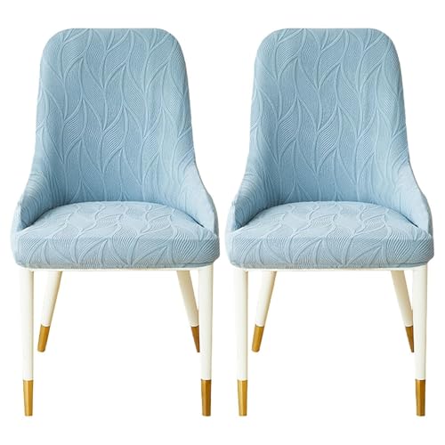 KTLCNDF 2er-Pack Ohrensessel-Schoner Mit Ergonomischer Kontur – Schonbezüge Aus Hochwertigem Stretchgewebe, Pflegeleichter Möbelschutz for Den Einsatz Zu Hause Und Im Gastgewerbe(Light Blue,Set of 2) von KTLCNDF