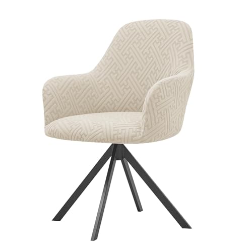 KTLCNDF Samtschoner for Sessel – Set mit 1/2/4/6 Stretch-Schonbezügen for Stühle mit gebogener Rückenlehne und Armlehnen – weicher Schutz for Büro- und Esszimmerstühle(Green,1PCS) von KTLCNDF