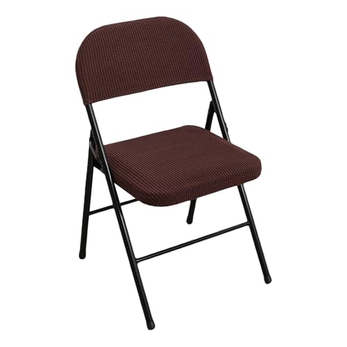 KTLCNDF Stuhlhussen for Esszimmerstühle, 2er-Pack – Strukturierte, Elastische Schonbezüge Mit Verstellbarer Passform, Nahtloser Möbelschutz for Wohnzimmer Und Küche(Light Brown) von KTLCNDF