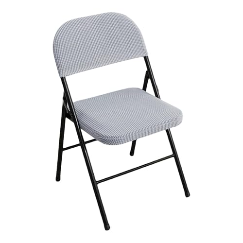 KTLCNDF Stuhlhussen for Esszimmerstühle, 2er-Pack – Strukturierte, Elastische Schonbezüge Mit Verstellbarer Passform, Nahtloser Möbelschutz for Wohnzimmer Und Küche(Light Grey) von KTLCNDF