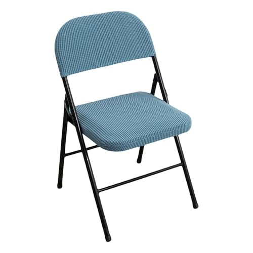 KTLCNDF Stuhlhussen for Esszimmerstühle, 2er-Pack – Strukturierte, Elastische Schonbezüge Mit Verstellbarer Passform, Nahtloser Möbelschutz for Wohnzimmer Und Küche(Sky Blue) von KTLCNDF