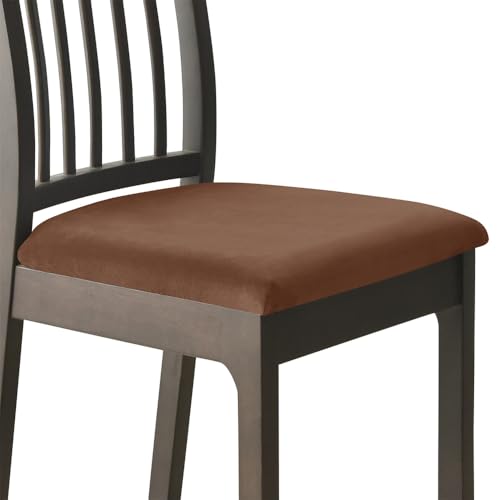 KTLCNDF Waschbare Stuhlhussen Mit Stretch-Rückenlehne – 6er-Pack, Beige/Grau, Groß, Stuhlschutz for Esszimmerstühle(Dark Green,4_Large) von KTLCNDF