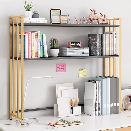 Schreibtischaufsatz Aus Metall In Gold Und Weiß – 2-stufiges, Verstellbares Schreibtisch-Bücherregal Mit H-Rahmen, 29,5-Zoll-Computermonitor-Organizer For Home Office Und Wohnheim(Gold Black,115cm/45. Schreibtischaufsatz Aus Metall In Gold Und Weiß – 2-stufiges, Verstellbares Schreibtisch-Bücherregal Mit H-Rahmen, 29,5-Zoll-Computermonitor-Organizer For Home Office Und Wohnheim(Gold Black,115cm/45. von KTLCNDF