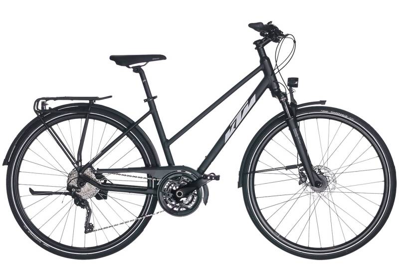 KTM Trekkingrad KTM Veneto Light Disc Damen Trapez schwarz 2024, 30 Gang Shimano Deore XT T8000-10 SGS shadow, Kettenschaltung KTM Trekkingrad KTM Veneto Light Disc Damen Trapez schwarz 2024, 30 Gang Shimano Deore XT T8000-10 SGS shadow, Kettenschaltung von KTM