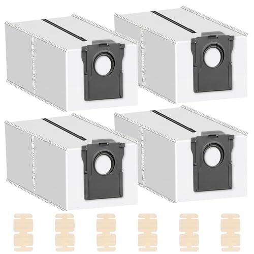 Wiederverwendbare Staubsaugerbeutel mit Reißverschluss für Dreame L40 Ultra, D10 Plus Gen 2, L10s Ultra Gen 2, X50 Ultra Complete, X40 Ultra Complete, MOVA E30 Ultra, mit 6 Dufttabletten von KTNAid