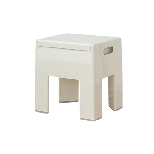 KTREZ Schließtisch Kunststoff Nachttisch mit Stauraum, multifunktionaler moderner Fußstuhl, Ottomane mit Stauraum für Wohnzimmer, Schlafzimmer, Schlafsaal – 36 x 30 x 40 cm beige KTREZ Schließtisch Kunststoff Nachttisch mit Stauraum, multifunktionaler moderner Fußstuhl, Ottomane mit Stauraum für Wohnzimmer, Schlafzimmer, Schlafsaal – 36 x 30 x 40 cm beige von KTREZ
