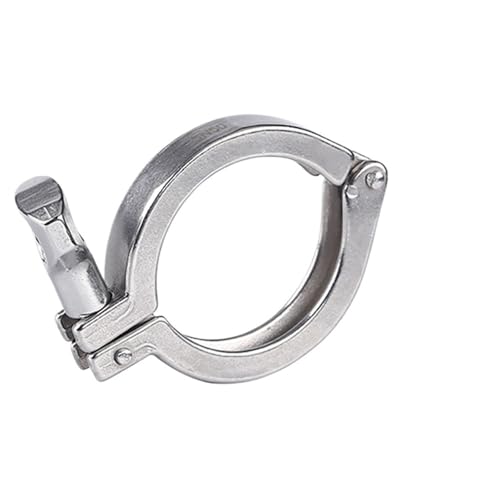 PC 0,5" 3/4" 1" 1,5" 2" 2,5" 3" 4" Tri Clamp Sanitär Lebensmittelqualität 304 Edelstahl Aufhänger Fitting,K91mm 320g von KTUCN
