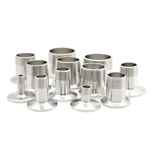 SP1/4" 1/2" 3/4" 1" 1-1/4" 11/2" 2" SS 304 Edelstahl Sanitär-Rohrverschraubung mit Außengewinde und Tri-Clamp-Adapter DN15-50, DN10 Ferrule OD 50,5, SS316L SP1/4" 1/2" 3/4" 1" 1-1/4" 11/2" 2" SS 304 Edelstahl Sanitär-Rohrverschraubung mit Außengewinde und Tri-Clamp-Adapter DN15-50, DN10 Ferrule OD 50,5, SS316L von KTUCN