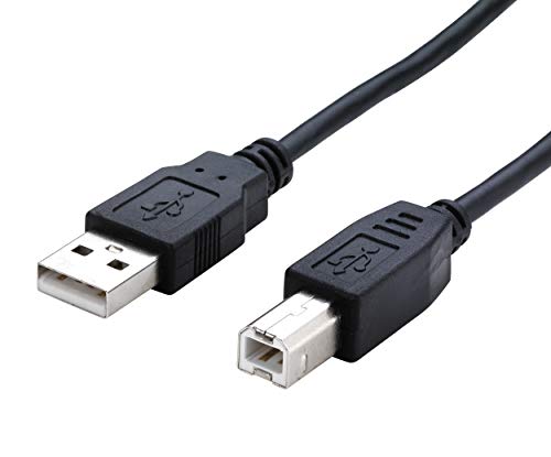 KTX7® USB Druckerkabel - Kabel für Drucker oder Scanner - Stecker Typ A zu Typ B (1,8m) von KTX7
