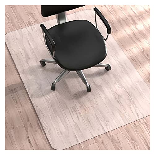 Transparente Bodenmatte Transparente Fußmatte Einfache Reinigung Hitzebeständig zum Büro, Stühle, Anpassbar KUAIE (Color : 1.5mm, Size : 90cmX150cm) von KUAIE