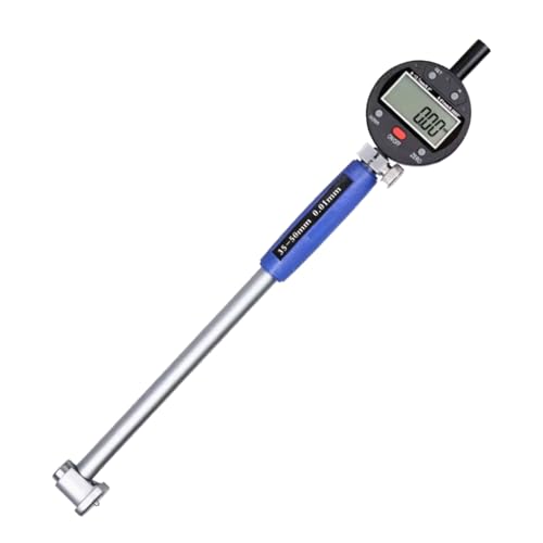Digitales Messgerät, Innenlehre, 0–12,7 mm, Innendurchmesser 0,01 mm/0,0005 Zoll Auflösung mit Messstab von KUAIYIJU
