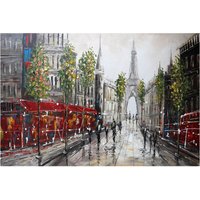 Kuateh - Abstrakte Gemälde Kuatéh Landschaft von Paris 120 x 80 cm Ölgemälde Kuateh - Abstrakte Gemälde Kuatéh Landschaft von Paris 120 x 80 cm Ölgemälde von KUATEH