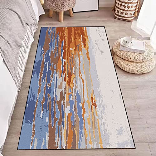 Fußmatte Schmutzfangmatte 70x170cm rutschfest & Antistatisch Robust & Pflegeleicht Läufer Flur Teppich für Flur, Küche, Schlafzimmer, F von KUAW