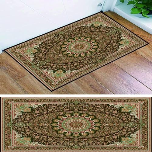 KUAW Teppich-Läufer auf Maß 110x130cm Waschbarer Modernes Design Robust & Pflegeleicht Lang Polyester Teppichläufer für Korridor, Schlafzimmer, Innen Wohnzimmer G KUAW Teppich-Läufer auf Maß 110x130cm Waschbarer Modernes Design Robust & Pflegeleicht Lang Polyester Teppichläufer für Korridor, Schlafzimmer, Innen Wohnzimmer G von KUAW