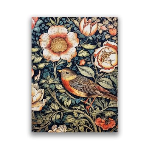 William Morris Wandkunst, William Morris Ausstellungsposter, Kunstgalerie, Bilder, Kunstwerk, Vintage, botanischer Vogel, Kunstdrucke, eklektisches Jugendstilgemälde für Wohnzimmer, Zuhause, Küche, von KUBAPIG