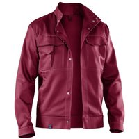 Kubler - Kübler Arbeitsjacke organiq 1248 1414 58 bordeaux Gr. 54 von KUBLER