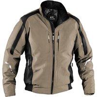 Kubler - Kübler Wetterblouson Sandbraun/Schwarz l von KUBLER