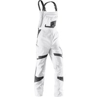 Kübler Workwear - Kübler Activiq Latzhose weiß/anthrazit Gr. 106 - Weiß von KÜBLER WORKWEAR