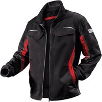 Kübler Jacke Pulsschlag Gr. 48 schwarz/mittelrot von KUBLER