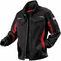 Kübler Pulsschlag Jacke Schwarz/Mittelrot 50 von KUBLER