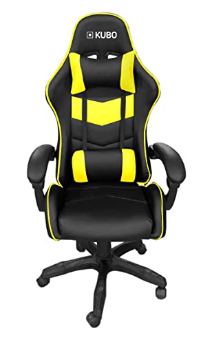 kubo Gaming Stuhl, Nylon, gelb, One Size von kubo