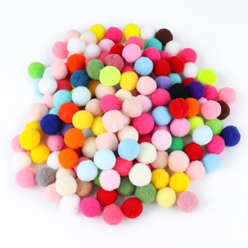 Mini Pompons Bunt, 250 Stück Pompons zum Basteln 30mm, Pompons Bälle für Dekorieren Verzieren Nähen Handwerk Herstellung DIY Handwerk Farbenfrohe Bastelarbeiten Kindergarten Basteln Kinder Erwachsene Mini Pompons Bunt, 250 Stück Pompons zum Basteln 30mm, Pompons Bälle für Dekorieren Verzieren Nähen Handwerk Herstellung DIY Handwerk Farbenfrohe Bastelarbeiten Kindergarten Basteln Kinder Erwachsene von KUDLE