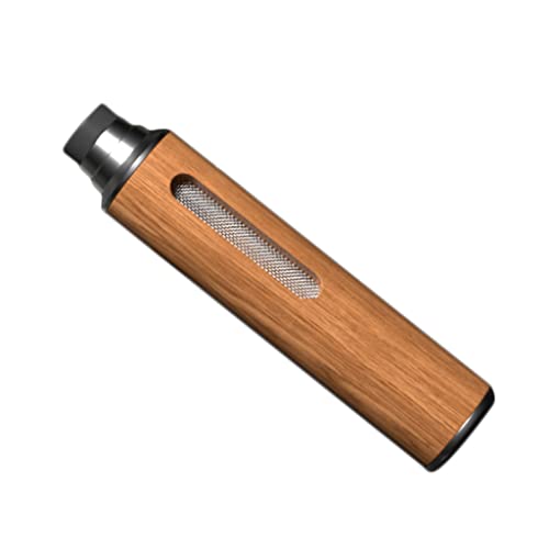 KUDLI Elegant Tragbarer Aschenbecher aus Holz kleine Modelle von Autoaschenbechern ohne knallende Ascheraucher mit Aschebehälter mit Deckelaschenbecher Einfach zu verwenden von KUDLI