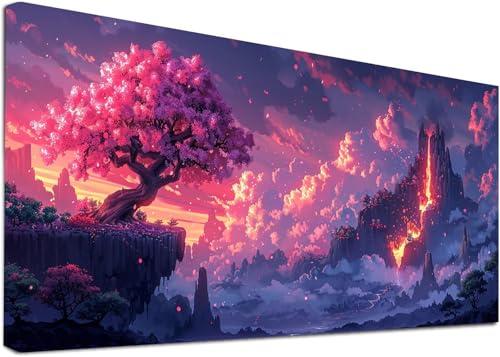 Diamond Painting Groß Baum, 5D Diamond Painting Erwachsene Landschaft, DIY Basteln Erwachsene, Diamant Malerei Kunst Stickerei Kreuzstich Set, Deko Wohnzimmer und Zimmer Deko Geschenke 30x60cm Q-5969 von KUEAJIOU