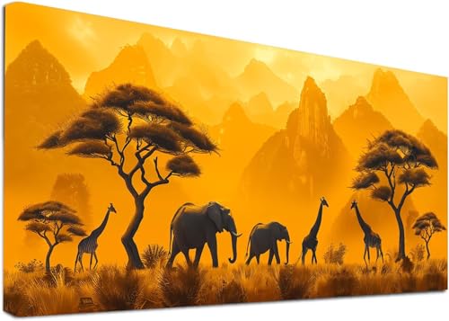 Diamond Painting Groß Tier, 5D Diamond Painting Erwachsene Baum, DIY Basteln Erwachsene, Diamant Malerei Kunst Stickerei Kreuzstich Set, Deko Wohnzimmer und Zimmer Deko Geschenke 30x60cm Q-2252 von KUEAJIOU