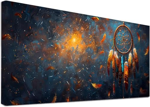 Diamond Painting Groß TraumfäNger, 5D Diamond Painting Erwachsene Abstrakt, DIY Basteln Erwachsene, Diamant Malerei Kunst Stickerei Kreuzstich Set, Deko Wohnzimmer und Zimmer Deko 80x160cm 4-5459 von KUEAJIOU