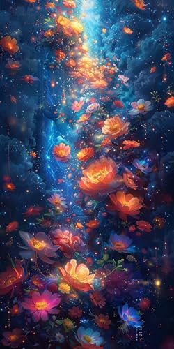 Malen Nach Zahlen Erwachsene Blume, Malen Nach Zahlen Baum, Paint by Numbers mit Pinseln und Acrylfarben, DIY Handgemalt Ölgemälde Kit für Deko Wohnzimmer und Wohnzimmer Deko Geschenke 35x70cm 3-6341 Malen Nach Zahlen Erwachsene Blume, Malen Nach Zahlen Baum, Paint by Numbers mit Pinseln und Acrylfarben, DIY Handgemalt Ölgemälde Kit für Deko Wohnzimmer und Wohnzimmer Deko Geschenke 35x70cm 3-6341 von KUEAJIOU