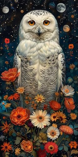 Malen Nach Zahlen Erwachsene Vogel, Malen Nach Zahlen Blume, Paint by Numbers mit Pinseln und Acrylfarben, DIY Handgemalt Ölgemälde Kit für Deko Wohnzimmer und Wohnzimmer Deko Geschenke 45x90cm T-1676 Malen Nach Zahlen Erwachsene Vogel, Malen Nach Zahlen Blume, Paint by Numbers mit Pinseln und Acrylfarben, DIY Handgemalt Ölgemälde Kit für Deko Wohnzimmer und Wohnzimmer Deko Geschenke 45x90cm T-1676 von KUEAJIOU
