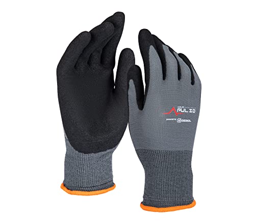 Paul H. Kübler BekleidungswerkKÜBLER Workwear | KÜBLER PULSE Arbeitshandschuhe Herren Master Flex Eco | anthrazit | Größe 9 von KÜBLER PULSE