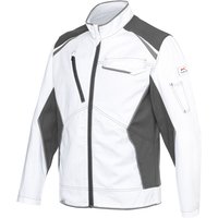 Kübler Jacke Iconiq cotton weiß/anthrazit Gr. xl von KÜBLER WORKWEAR