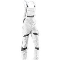 Kübler Latzhose activiq 3250 weiß/anthrazit Gr. 52 von KÜBLER WORKWEAR
