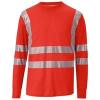 Kübler Longsleeve REFLECTIQ PSA 2 5045 warnrot Gr. XXL von KÜBLER WORKWEAR