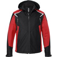Kübler Winter Softshell Jacke bodyforce 1325 schwarz/mittelrot Gr. m von KÜBLER WORKWEAR