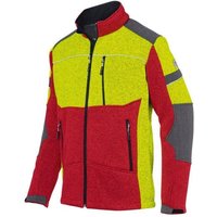 Kübler Workwear - Kübler Strickjacke forest rot/gelb Gr. m Kübler Workwear - Kübler Strickjacke forest rot/gelb Gr. m von KÜBLER WORKWEAR