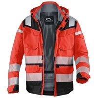 Kübler Workwear - Kübler Wetterjacke reflectiq sympatex psa 2 warnrot/schwarz Gr. 3XL Kübler Workwear - Kübler Wetterjacke reflectiq sympatex psa 2 warnrot/schwarz Gr. 3XL von KÜBLER WORKWEAR