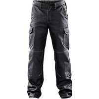 Kübler Workwear - Kübler organiq Cargohose schwarz Gr. 58 - Schwarz von KÜBLER WORKWEAR