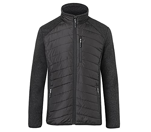 KÜBLER Workwear KÜBLER Hybrid-Arbeitsjacke schwarz/dunkelgrau von KÜBLER Workwear