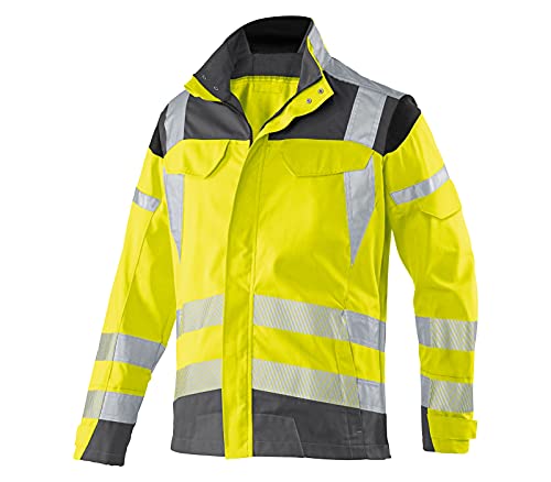 KÜBLER Workwear KÜBLER REFLECTIQ Arbeitsjacke PSA 2 warngelb/anthrazit von KÜBLER Workwear