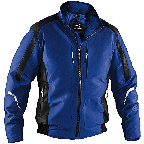 KÜBLER Workwear KÜBLER WEATHER Wetterbundjacke blau, Größe XXL, Unisex-Wetterbundjacke aus Mischgewebe, funktionelle Wetterbundjacke von KÜBLER Workwear