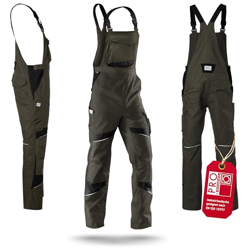 KÜBLER Workwear ACTIVIQ Latzhose | Arbeitslatzhose Herren | Latzhose Herren Arbeitshose | Arbeitskleidung Herren | Arbeitslatzhosen Männer | Arbeitskleidung für Handwerk & Industrie | PSA2 | OEKO-TEX von KÜBLER Workwear
