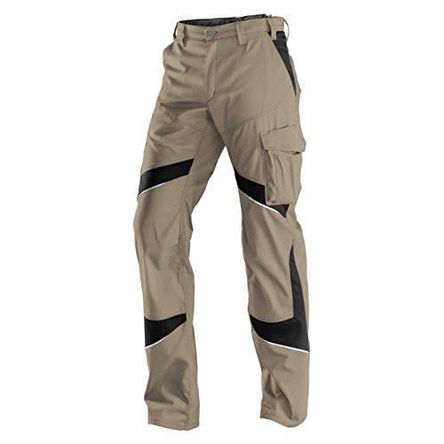 KÜBLER Workwear KÜBLER ACTIVIQ Arbeitshose beige, Größe 40, Herren-Arbeitshose aus Mischgewebe, leichte Arbeitshose von KÜBLER Workwear