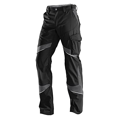 KÜBLER Workwear KÜBLER ACTIVIQ Arbeitshose schwarz, Größe 40, Herren-Arbeitshose aus Mischgewebe, leichte Arbeitshose von KÜBLER Workwear