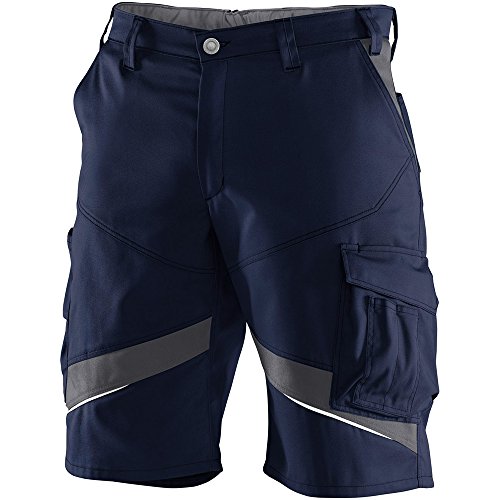 KÜBLER Workwear | KÜBLER ACTIVIQ Arbeitsshorts | dunkelblau/anthrazit | Größe 50 von KÜBLER Workwear